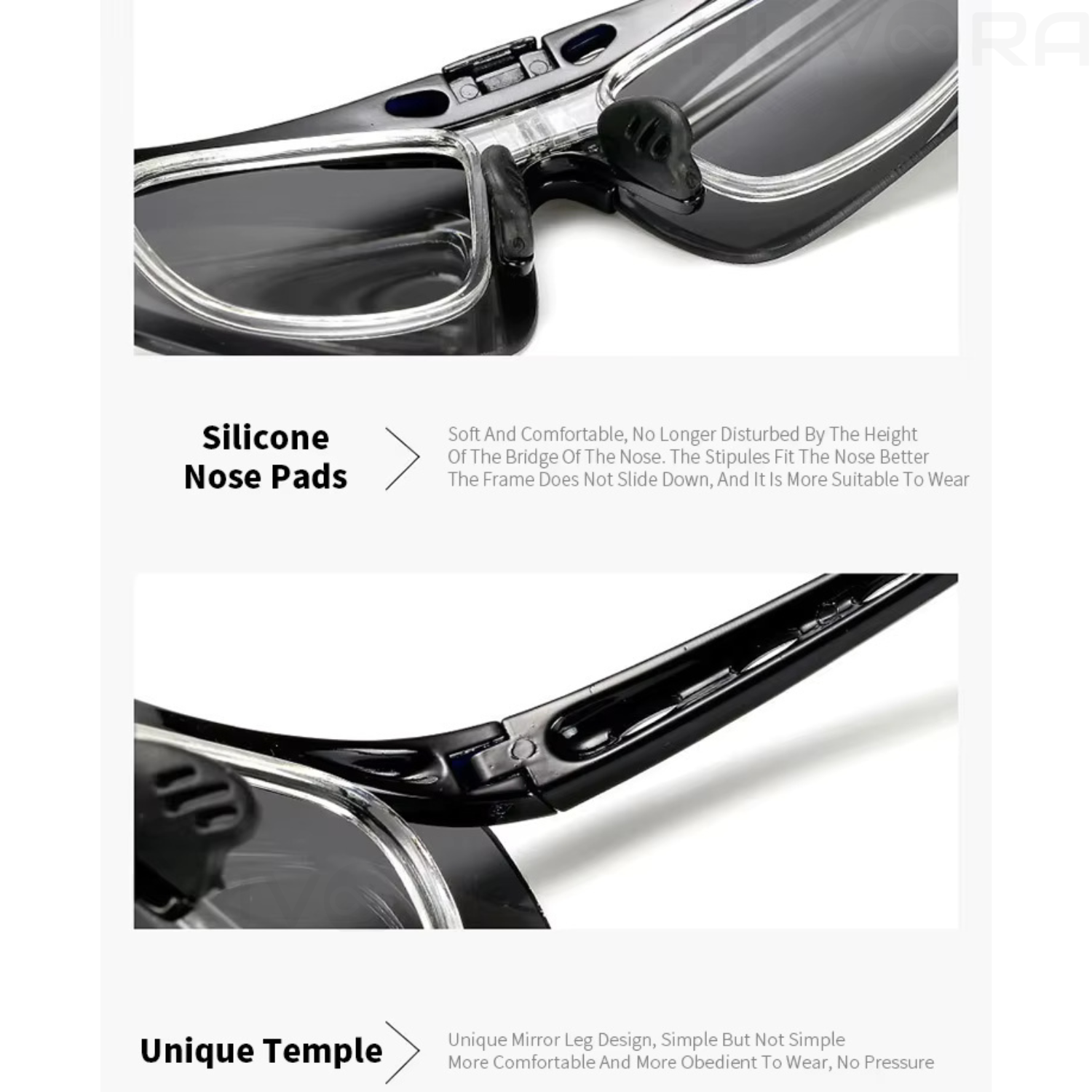 HUVORA | Flip Up | Wrapround Sports Sunglasses