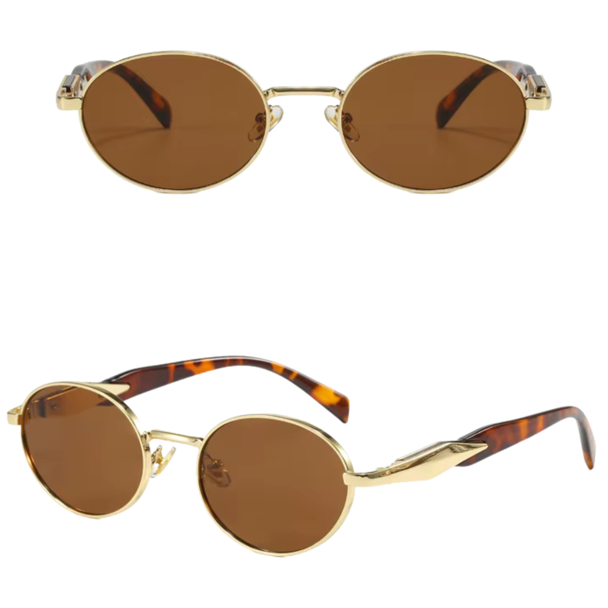 HUVORA | Glamonde | Designer Oval Sunglasses