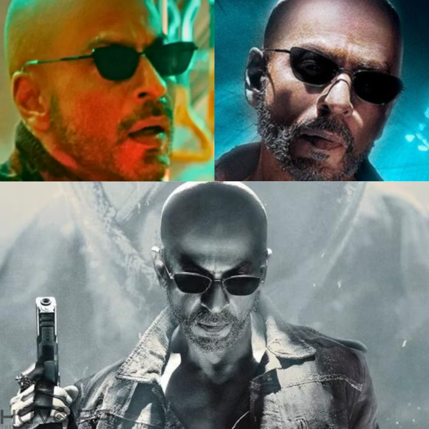 HUVORA | SRK Flex | Designer Pentagonal Cat Eye Sunglasses | Spotted on SRK