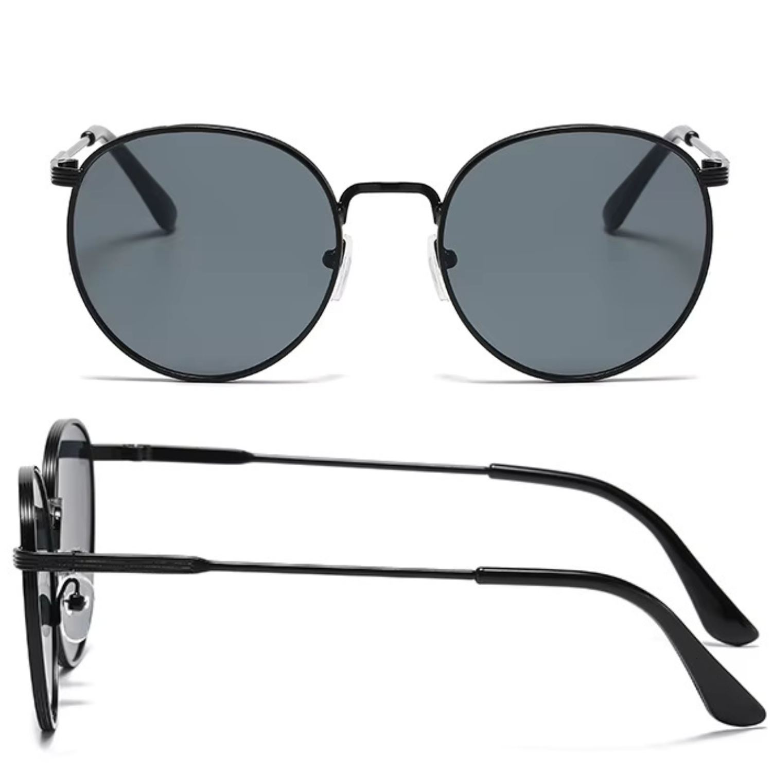 HUVORA | El Gonzo | Round Alloy Sunglasses