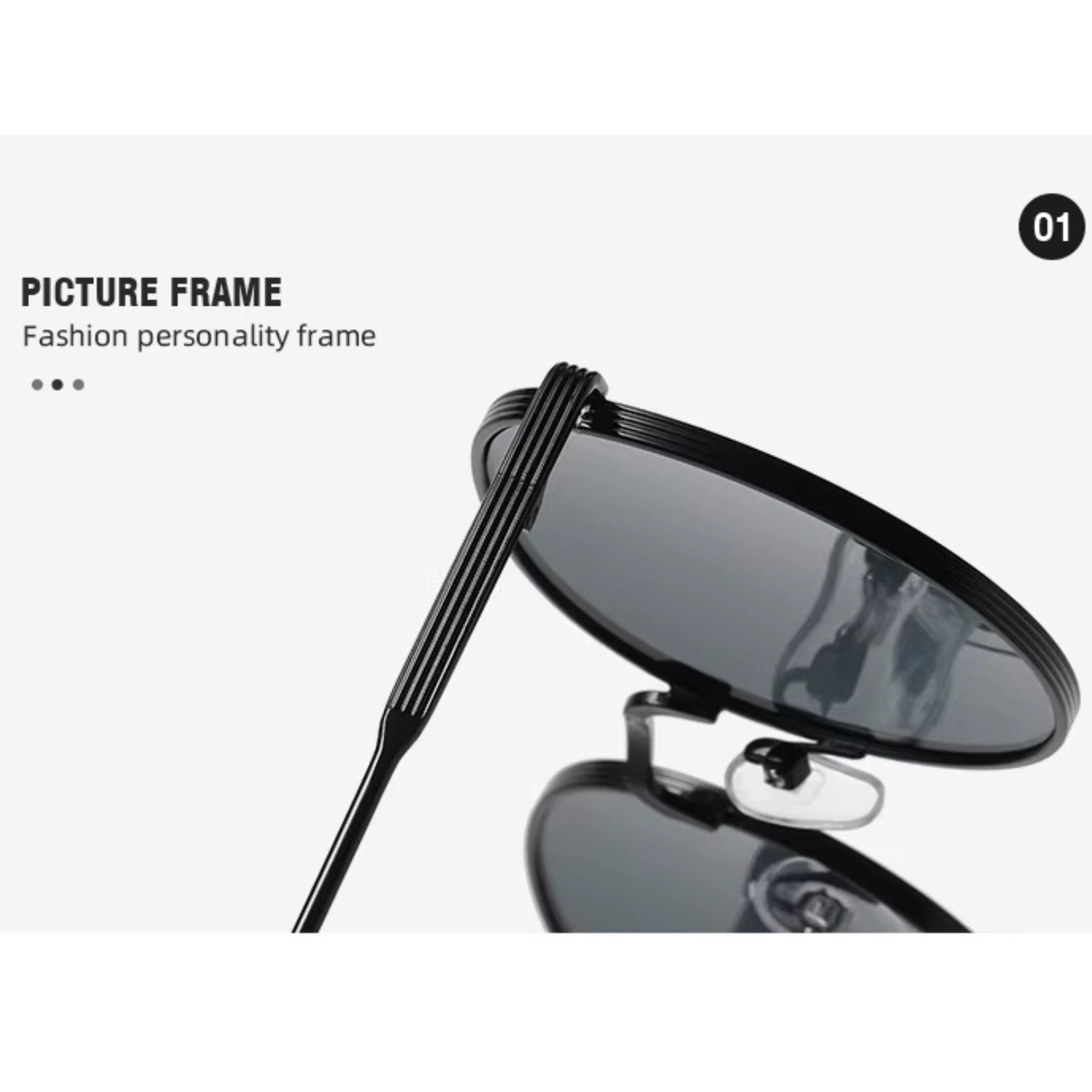 HUVORA | El Gonzo | Round Alloy Sunglasses