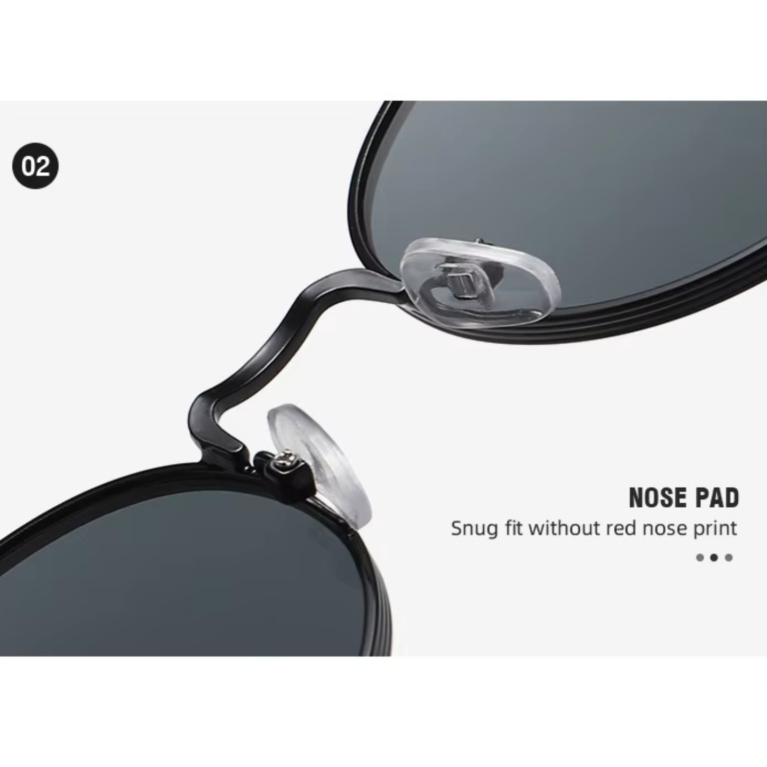 HUVORA | El Gonzo | Round Alloy Sunglasses