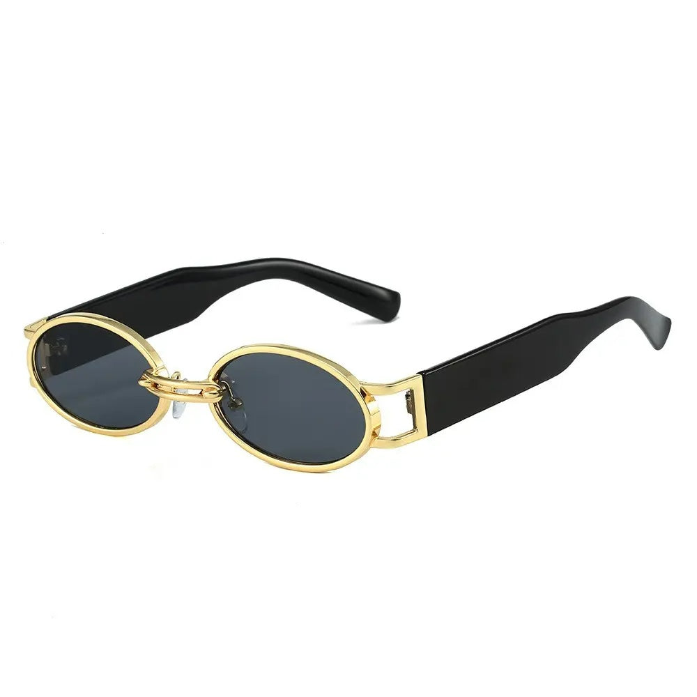 HUVORA | Bold Ole | Alloy Oval Designer Sunglasses