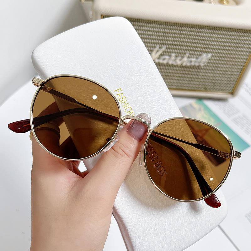 HUVORA | El Gonzo | Round Alloy Sunglasses