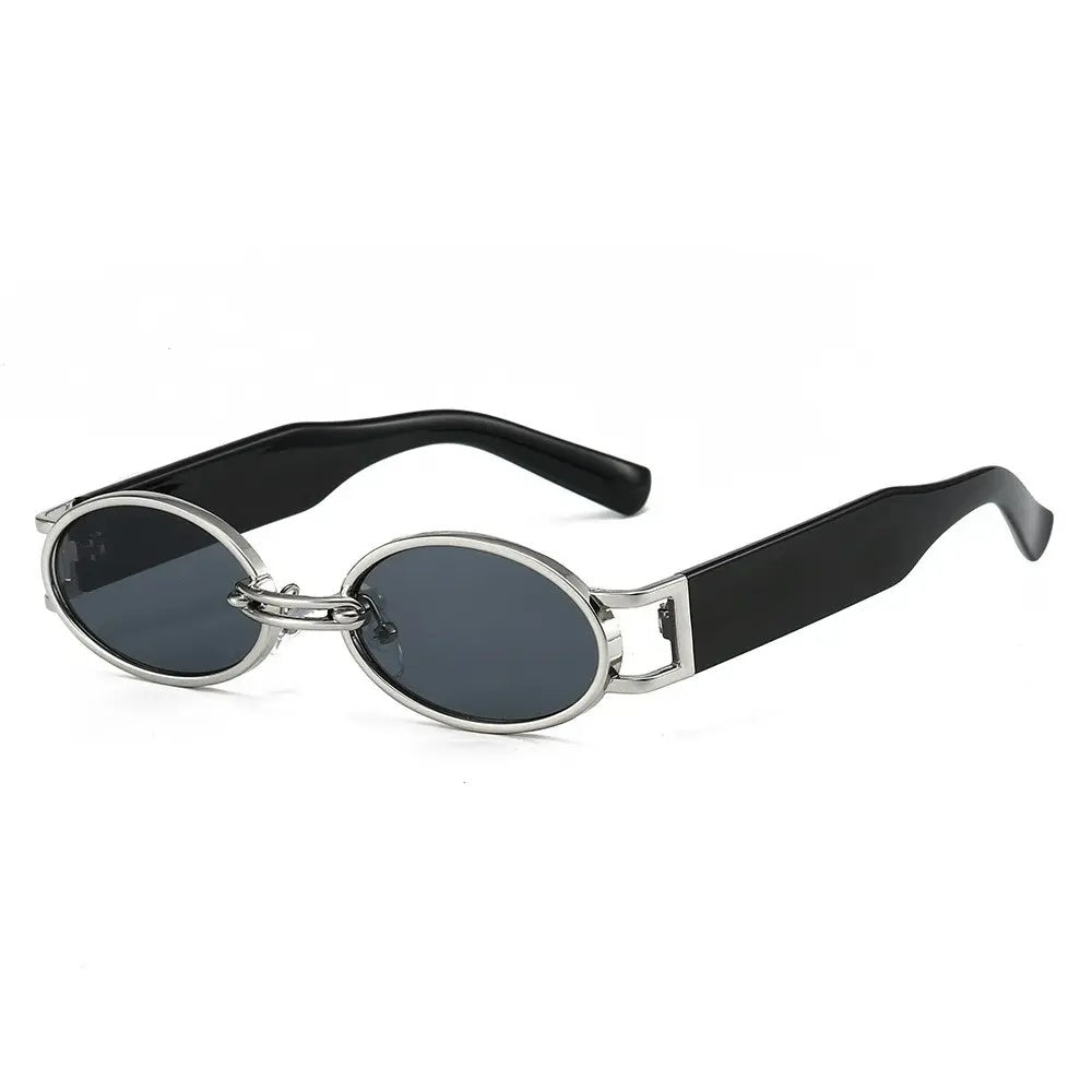 HUVORA | Bold Ole | Alloy Oval Designer Sunglasses