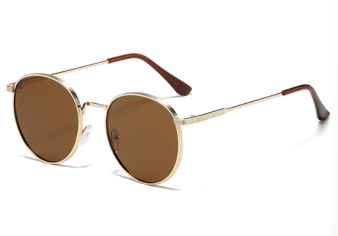 HUVORA | El Gonzo | Round Alloy Sunglasses