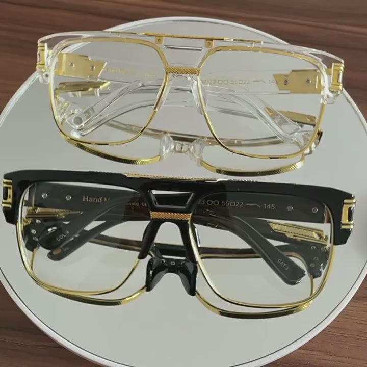 HUVORA | Urban Boss | Anti Blue Light Computer Square Glasses