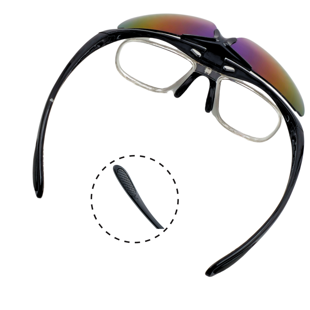 HUVORA | Flip Up | Wrapround Sports Sunglasses