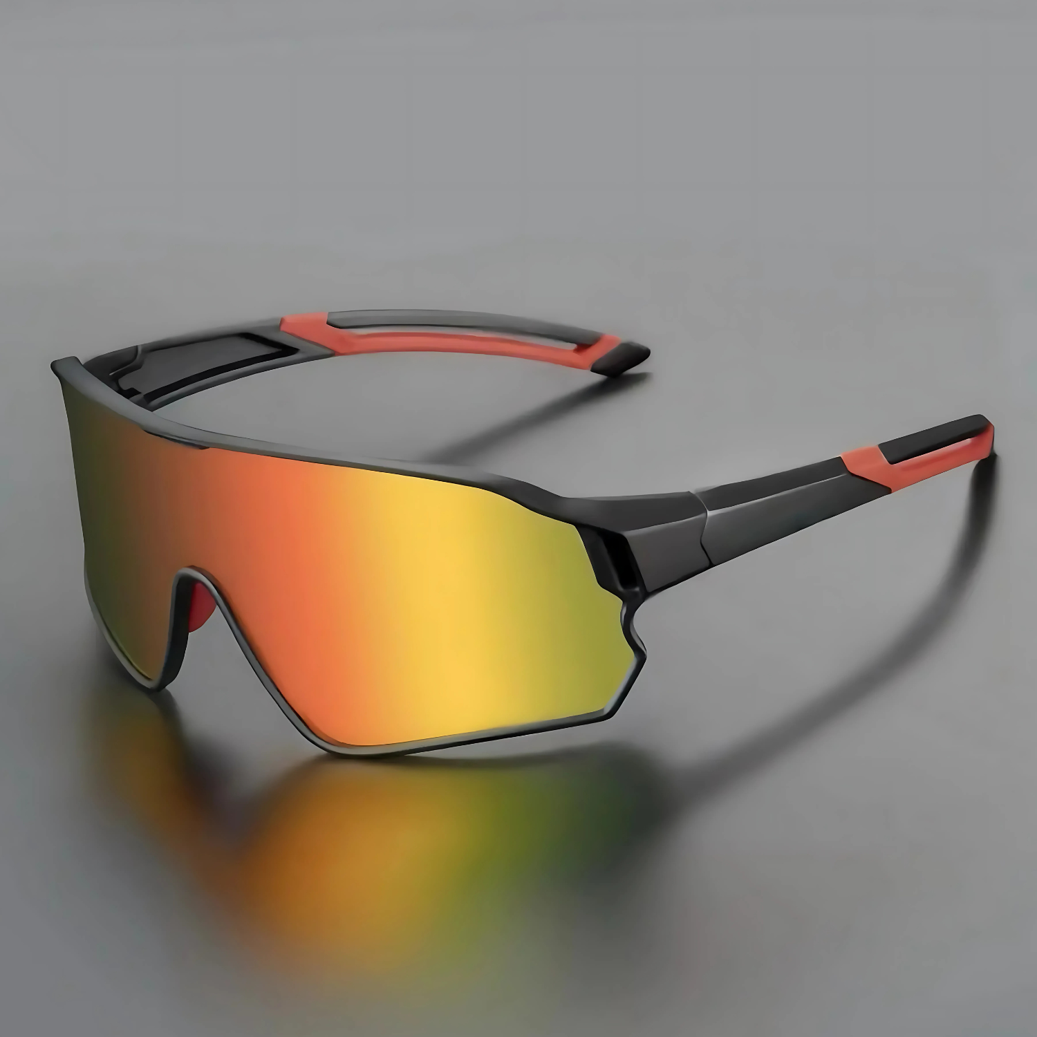 HUVORA | Sky Drift | Wraparound Shield Sports Sunglasses