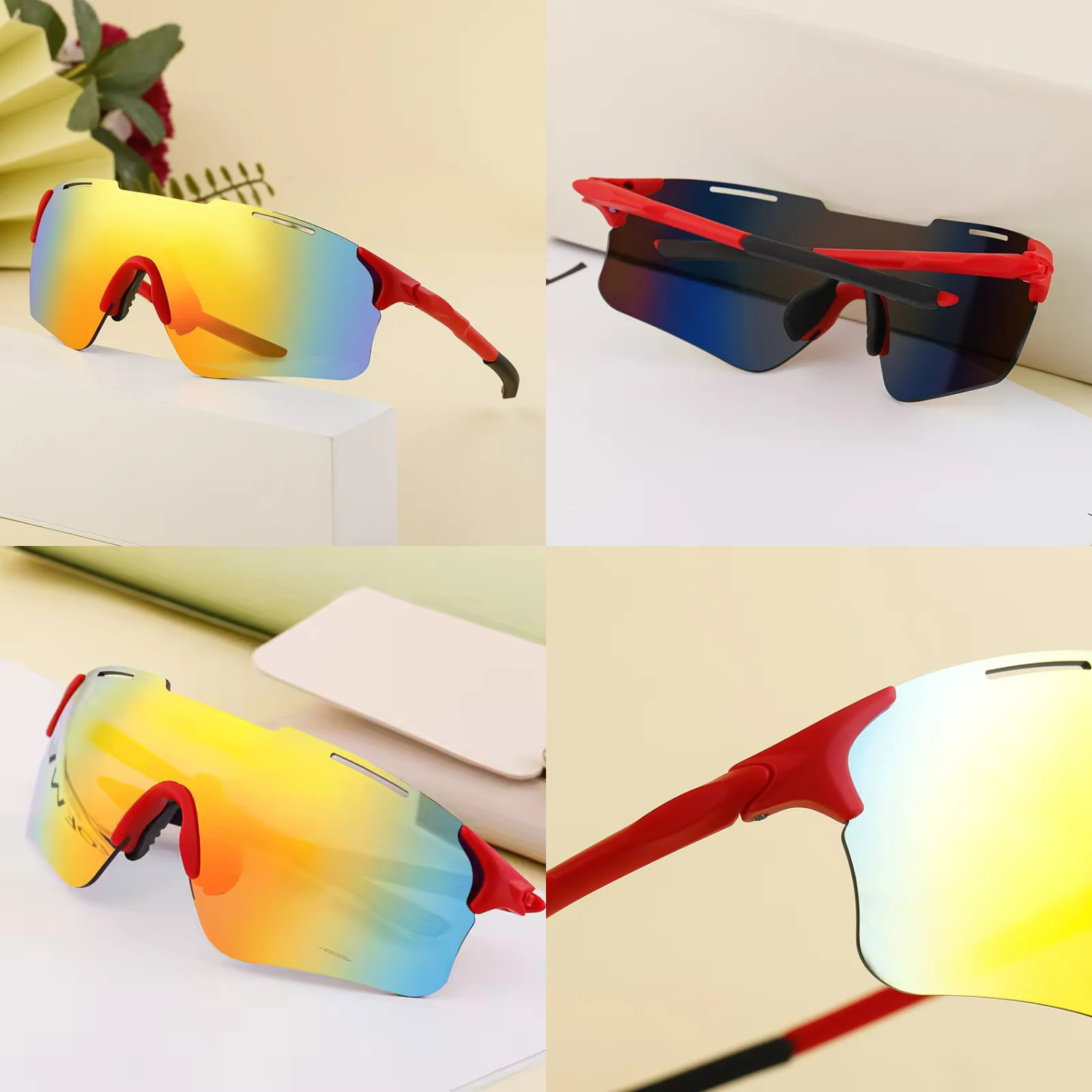 HUVORA | Trail Bolt | Wraparound Sports Sunglasses
