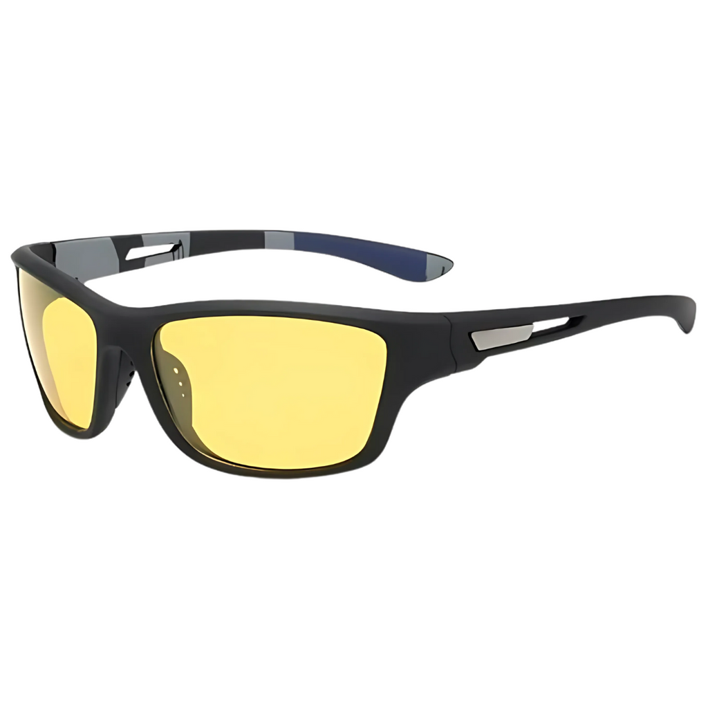 HUVORA | Glide Force | Polarized Rectangle Sports Sunglasses
