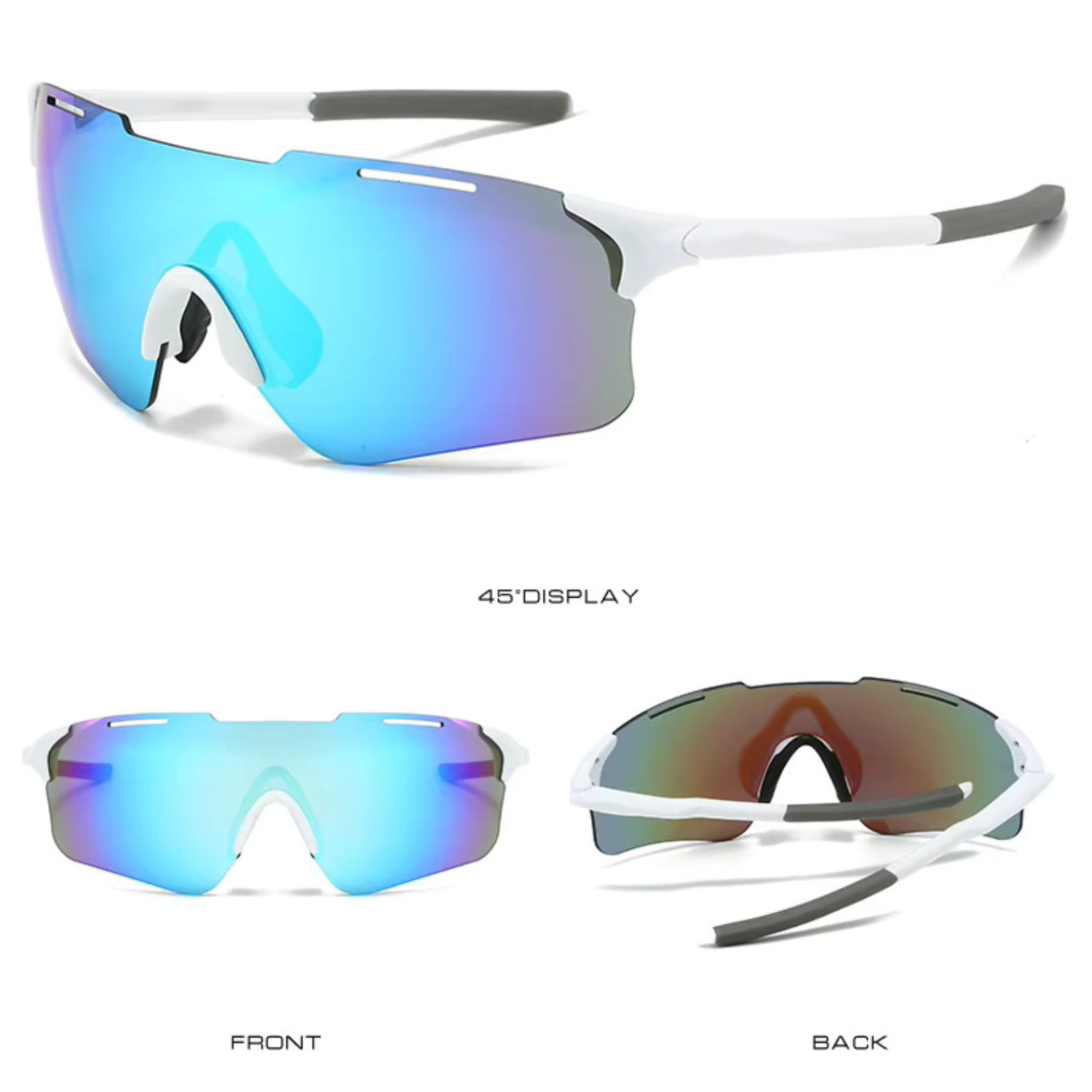 HUVORA | Trail Bolt | Wraparound Sports Sunglasses