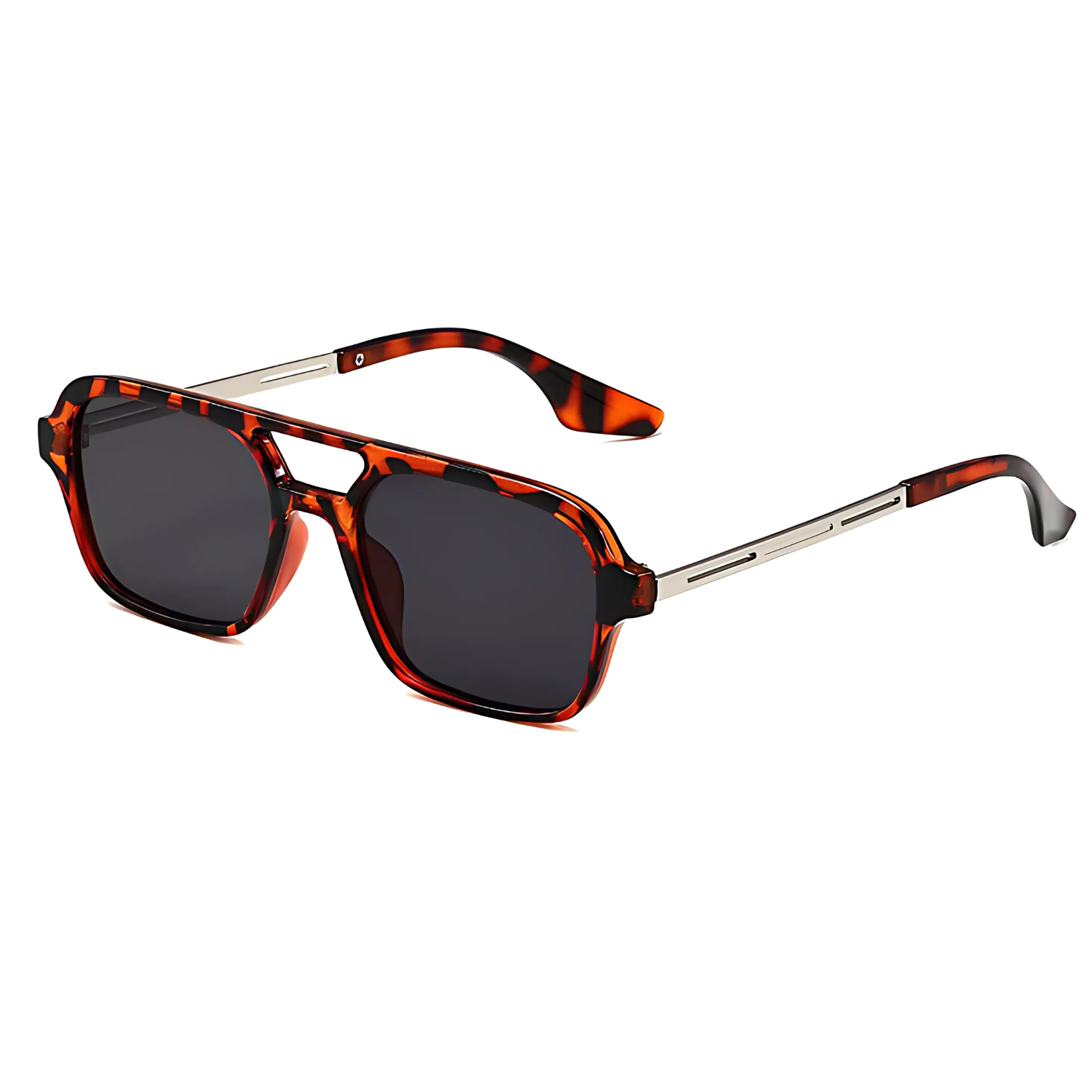 HUVORA | Wise Knight | Flat Square Aviator Sunglasses | Anti Blue Light Computer Glasses