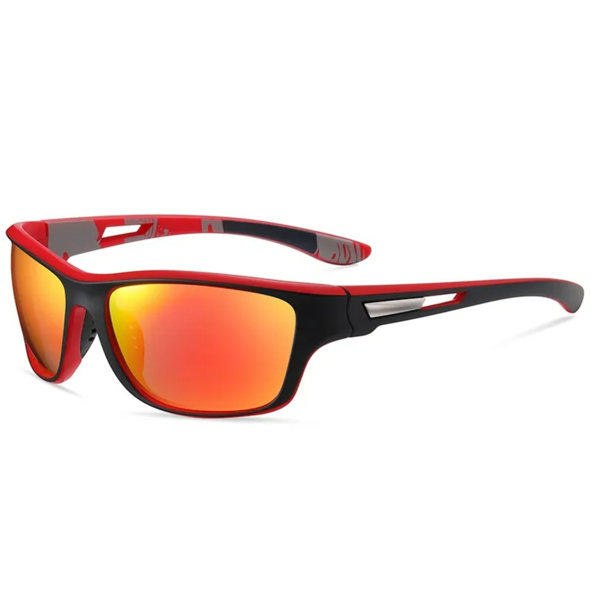 HUVORA | Glide Force | Polarized Rectangle Sports Sunglasses
