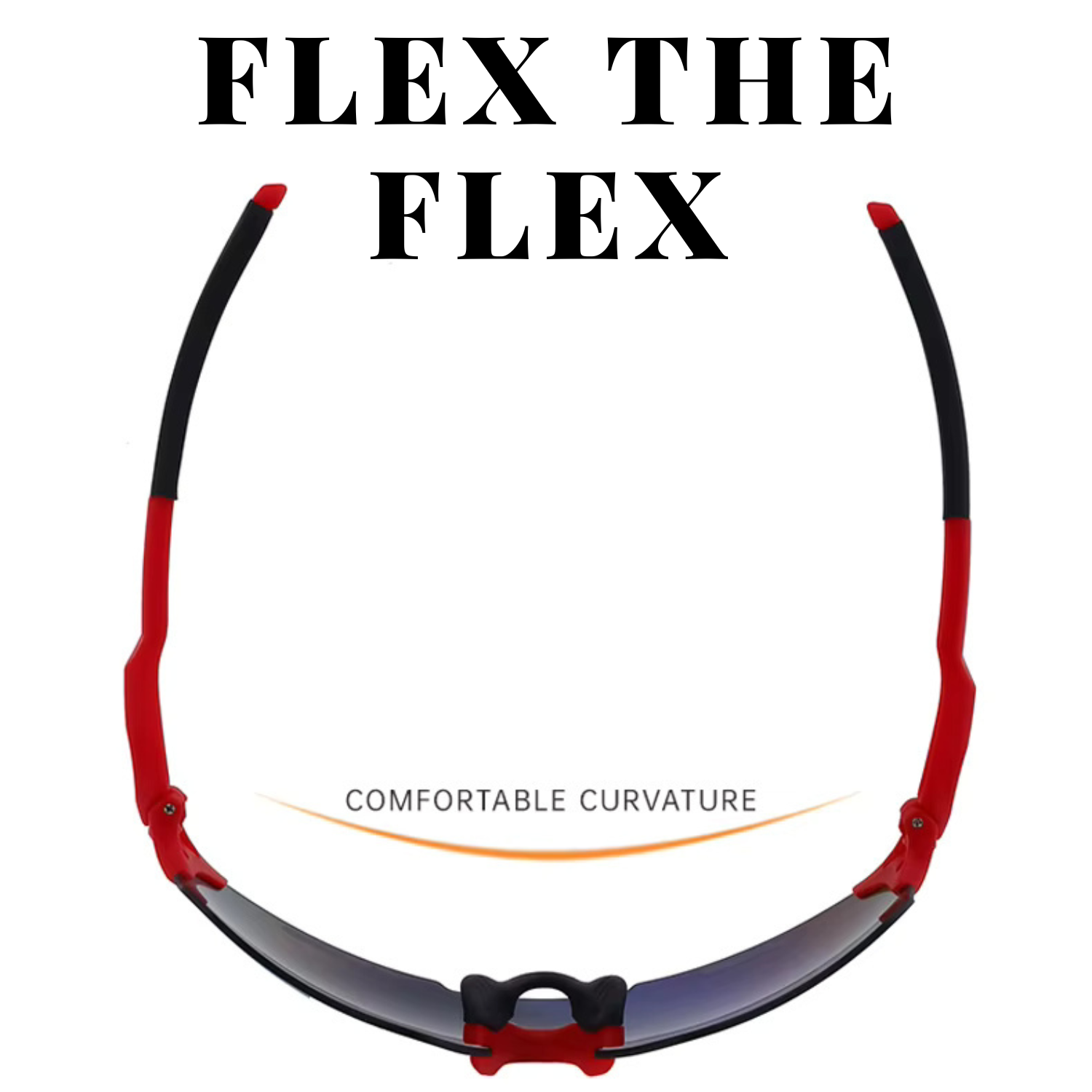 HUVORA | Trail Bolt | Wraparound Sports Sunglasses