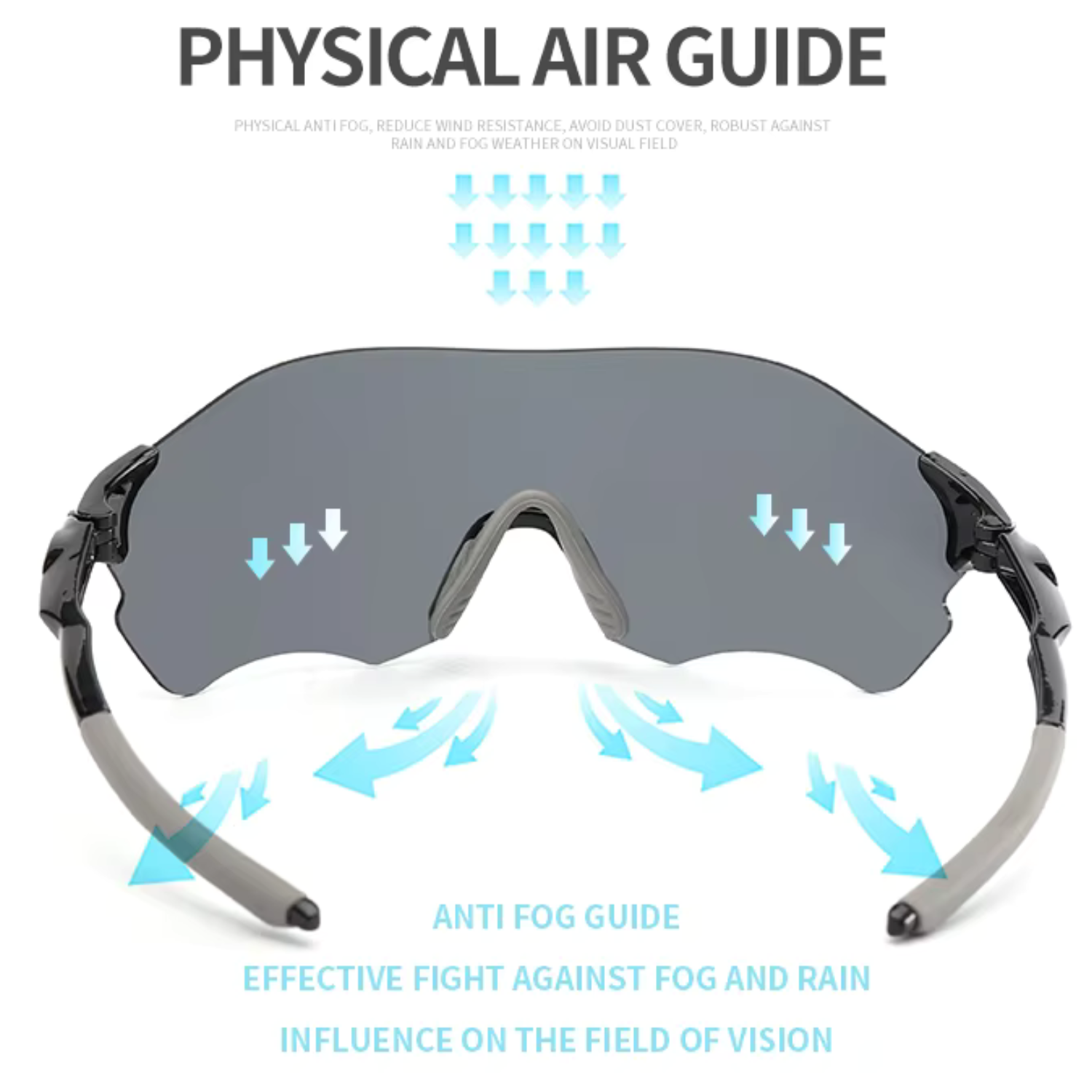 HUVORA | Trail Bolt | Wraparound Sports Sunglasses