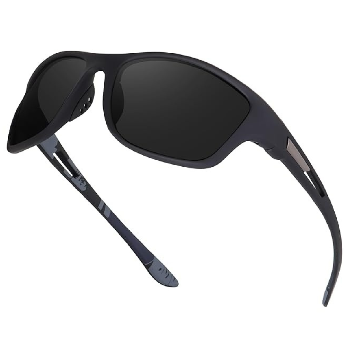HUVORA | Glide Force | Polarized Rectangle Sports Sunglasses