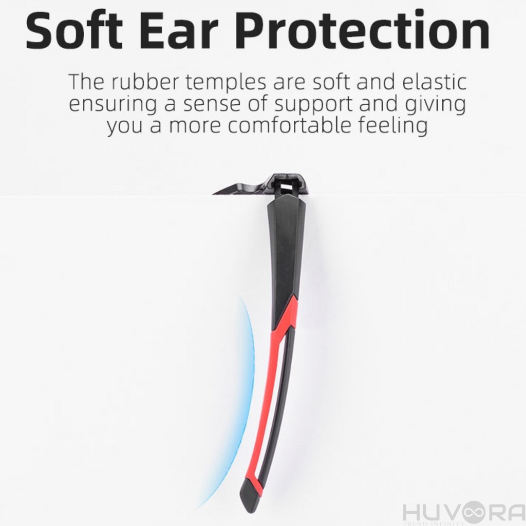 HUVORA | Sky Drift | Wraparound Shield Sports Sunglasses