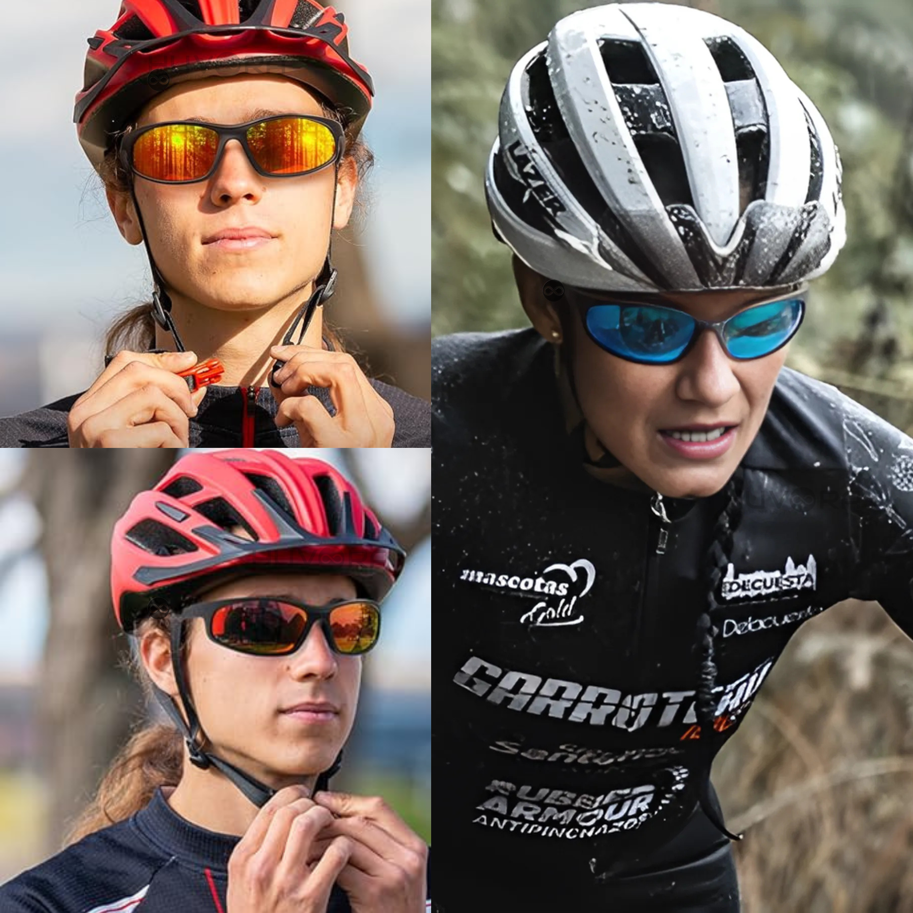 HUVORA | Thunder Curve | Polarized Sports Sunglasses