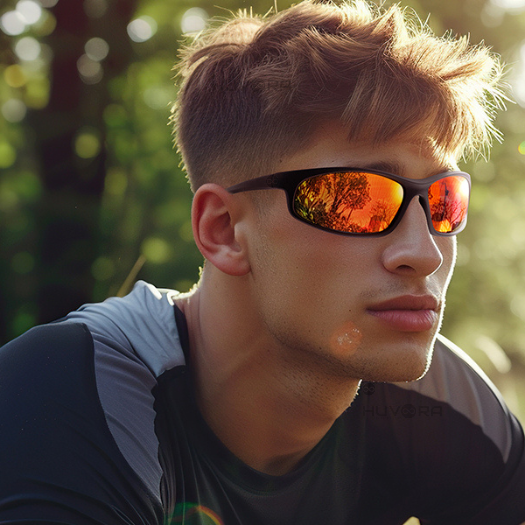 HUVORA | Thunder Curve | Polarized Sports Sunglasses