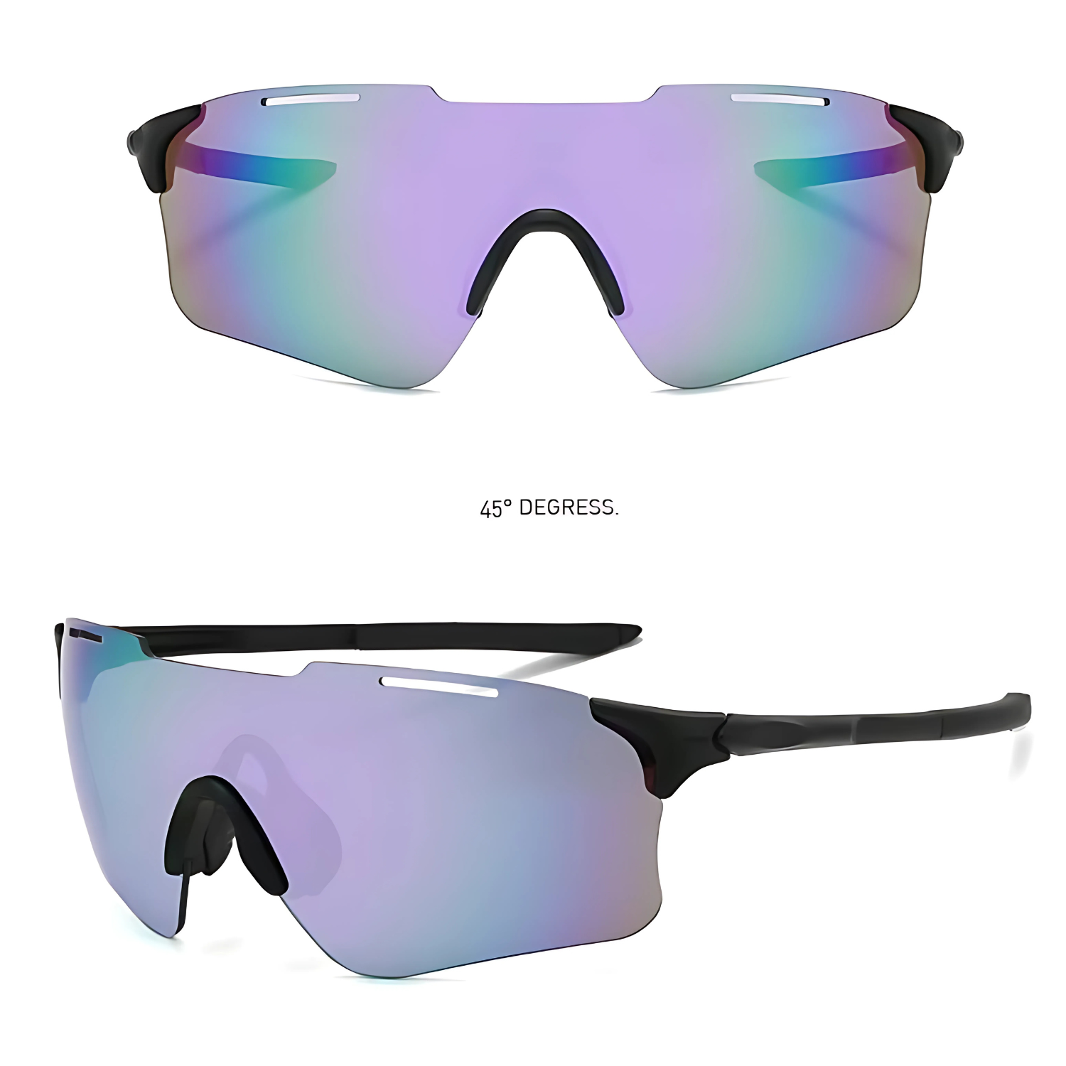 HUVORA | Trail Bolt | Wraparound Sports Sunglasses