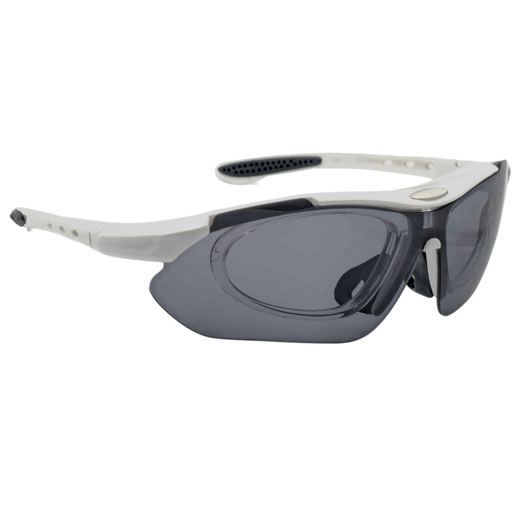 HUVORA | Strom Fire| Wraparound Sports Sunglasses with Myopia Frame