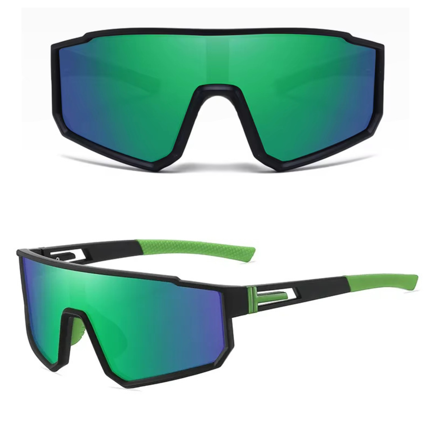 HUVORA | Aero Silk | Polarized Shield Sports Sunglasses
