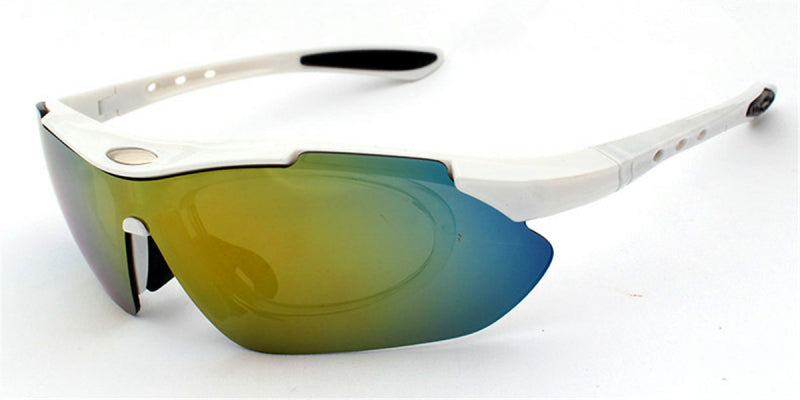 HUVORA | Strom Fire| Wraparound Sports Sunglasses with Myopia Frame