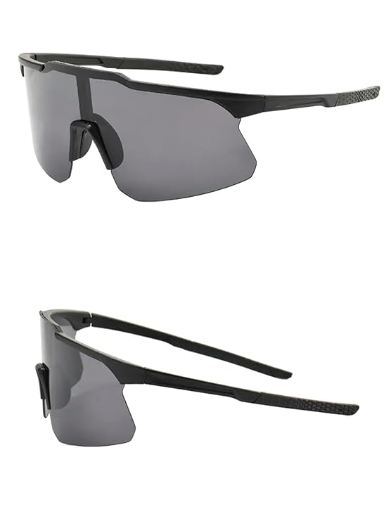 HUVORA | Velocity X | Rimless Shield Sports Sunglasses