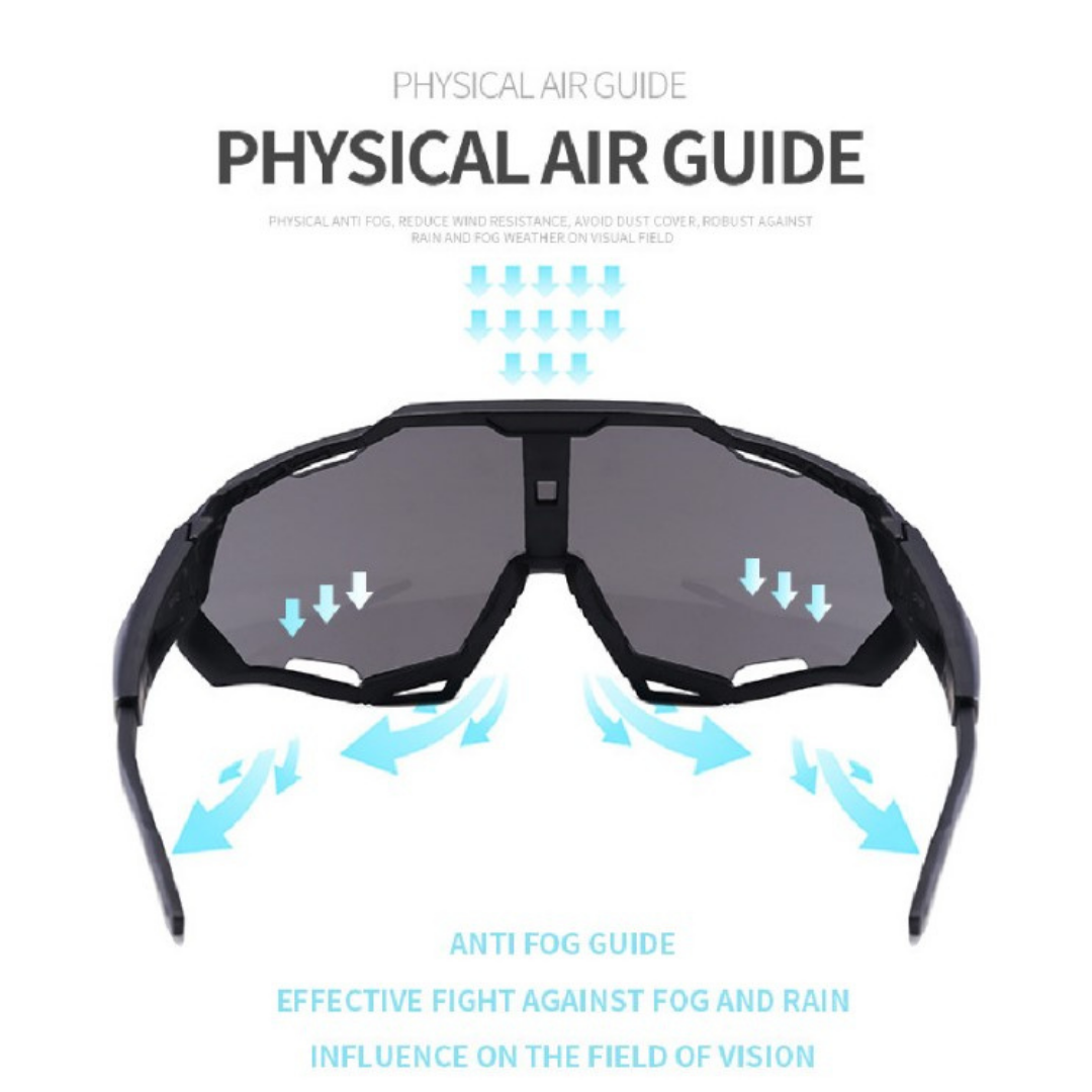 HUVORA | Storm Wrap | Wraparound Sports Sunglasses