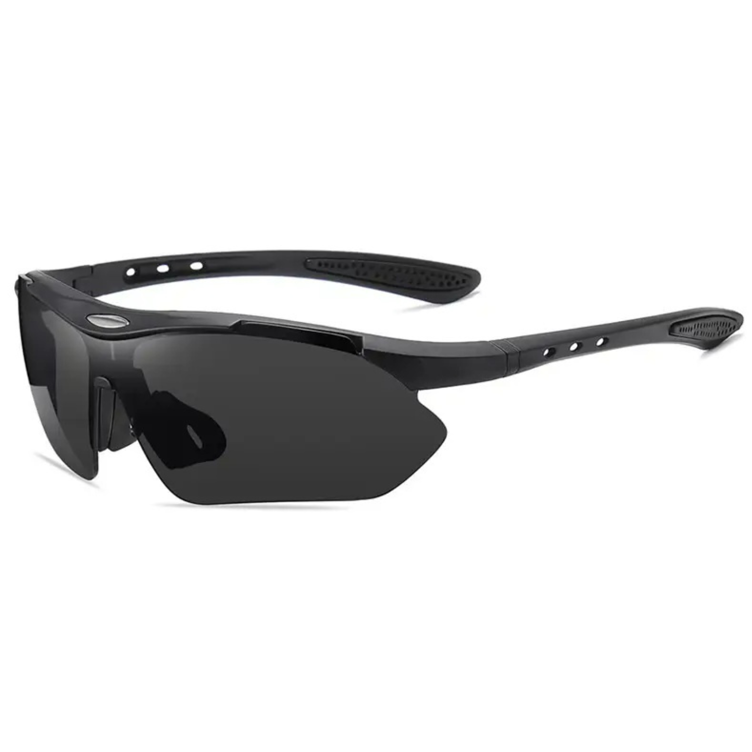HUVORA | Strom Fire| Wraparound Sports Sunglasses with Myopia Frame