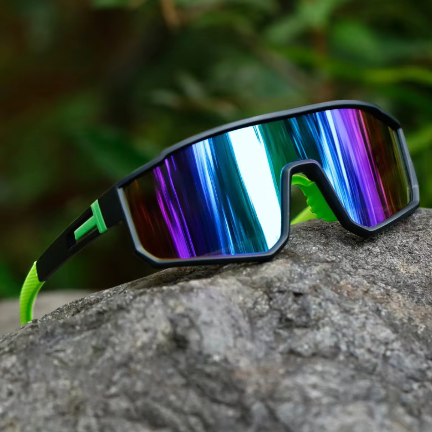 HUVORA | Aero Silk | Polarized Shield Sports Sunglasses