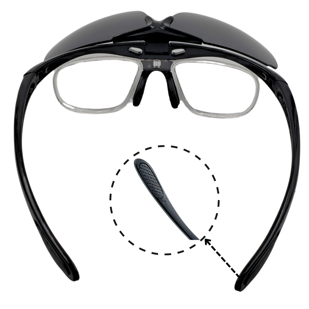 HUVORA | Flip Up | Wrapround Sports Sunglasses