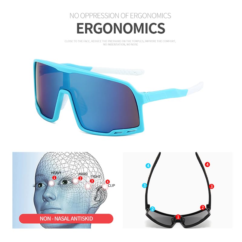 HUVORA | Trail Guard | Shield Sports Sunglasses
