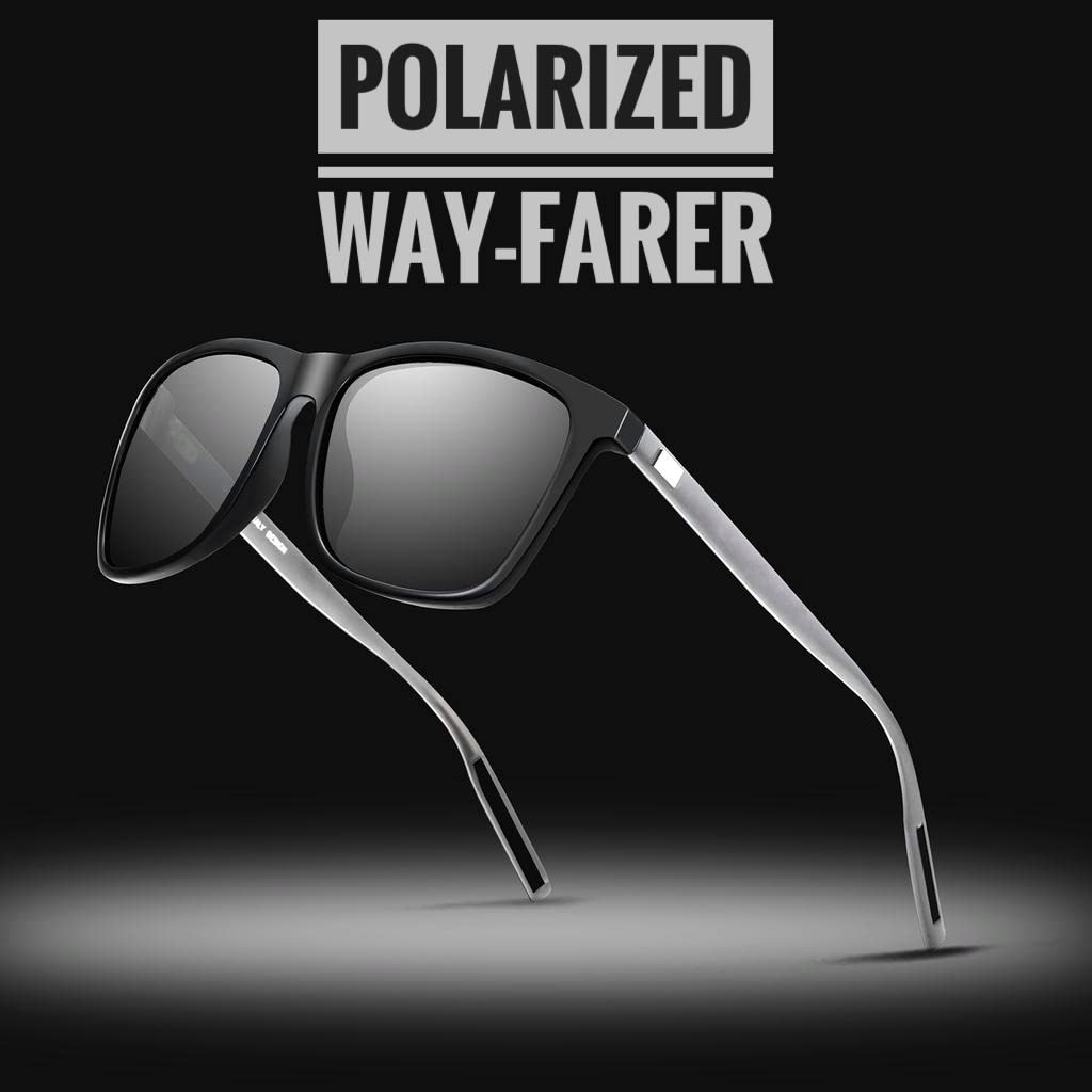HUVORA | VIP Man | Polarized Wayfarer Sunglasses