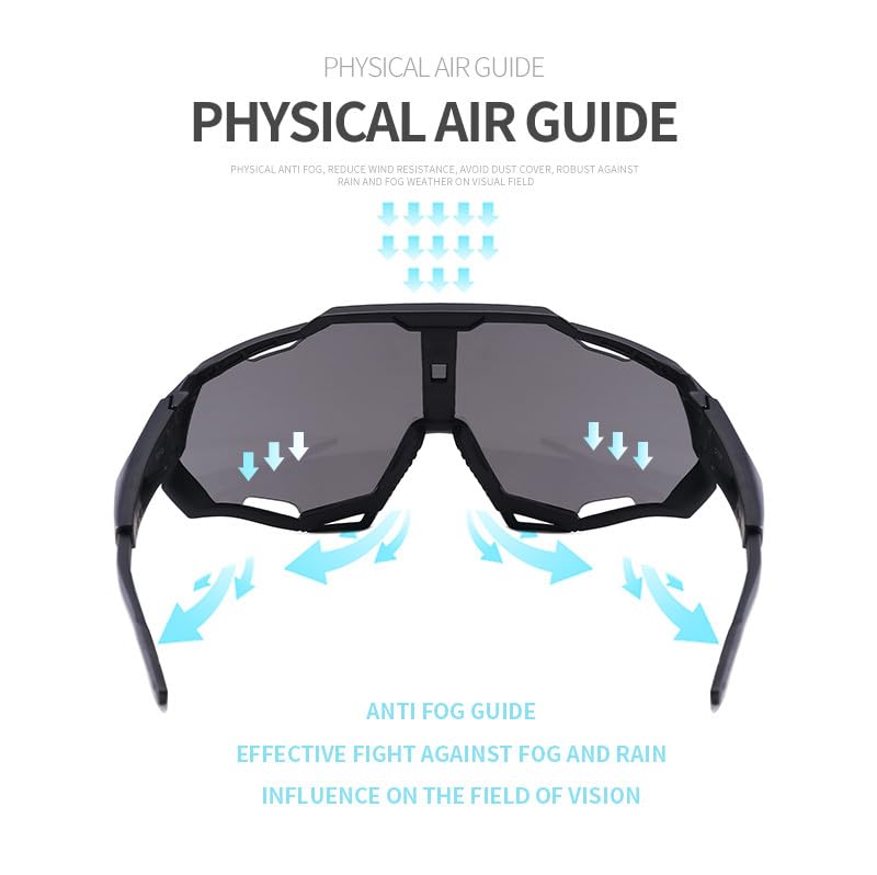 HUVORA | Storm Wrap | Wraparound Sports Sunglasses