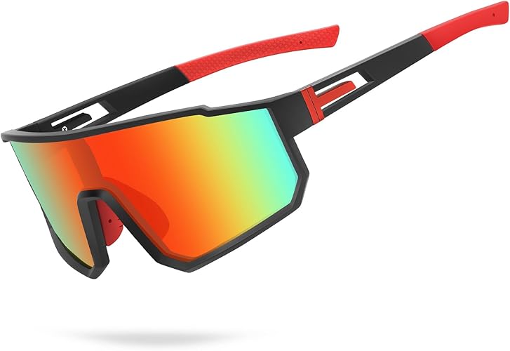 HUVORA | Aero Silk | Polarized Shield Sports Sunglasses