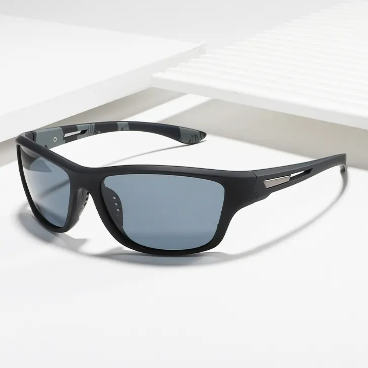 HUVORA | Glide Force | Polarized Rectangle Sports Sunglasses
