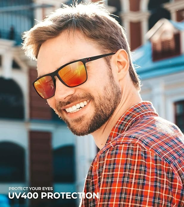 HUVORA | Icon Hex | Wayfarer Polarized Sports Sunglasses
