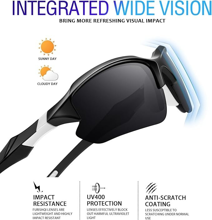 HUVORA | Shadow Sprint | Polarized Sports Sunglasses