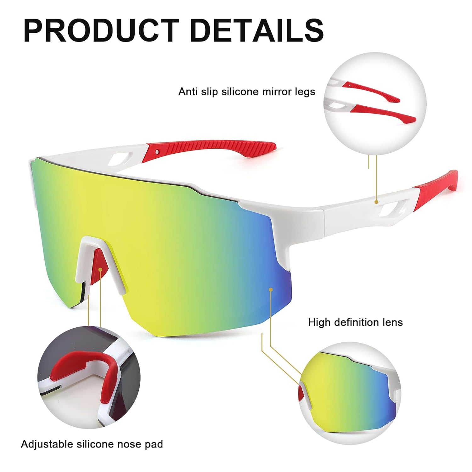 HUVORA | Jet Fusion | Acetate Sports Sunglasses