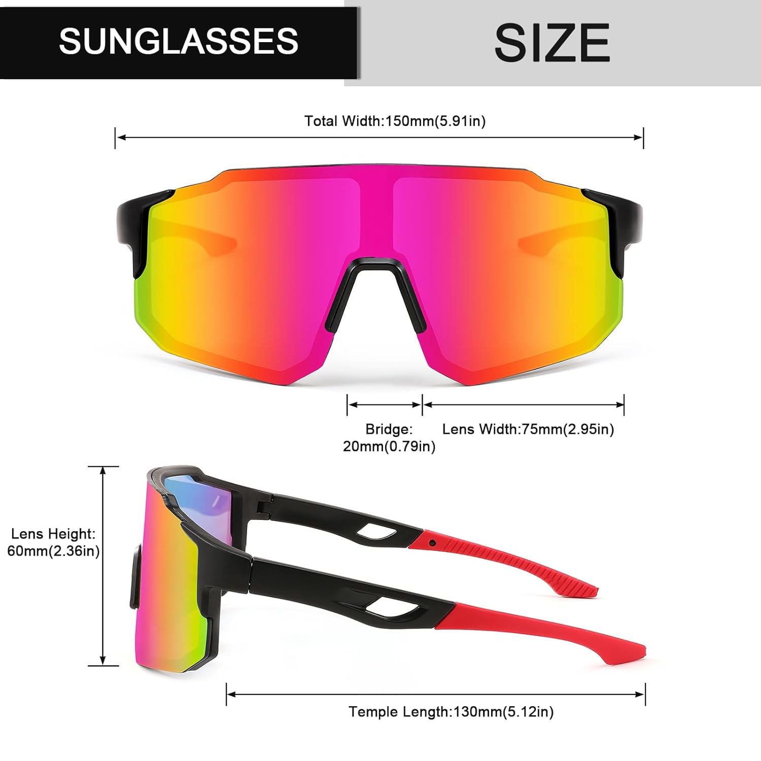 HUVORA | Jet Fusion | Acetate Sports Sunglasses