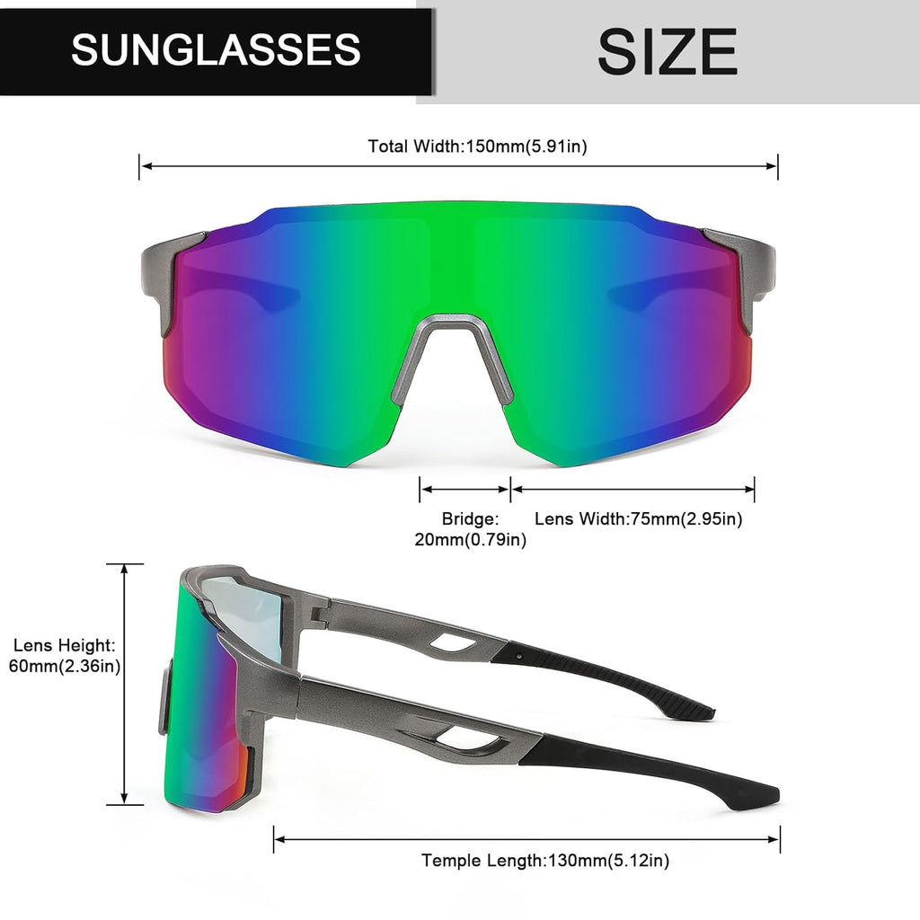 HUVORA | Jet Fusion | Acetate Sports Sunglasses