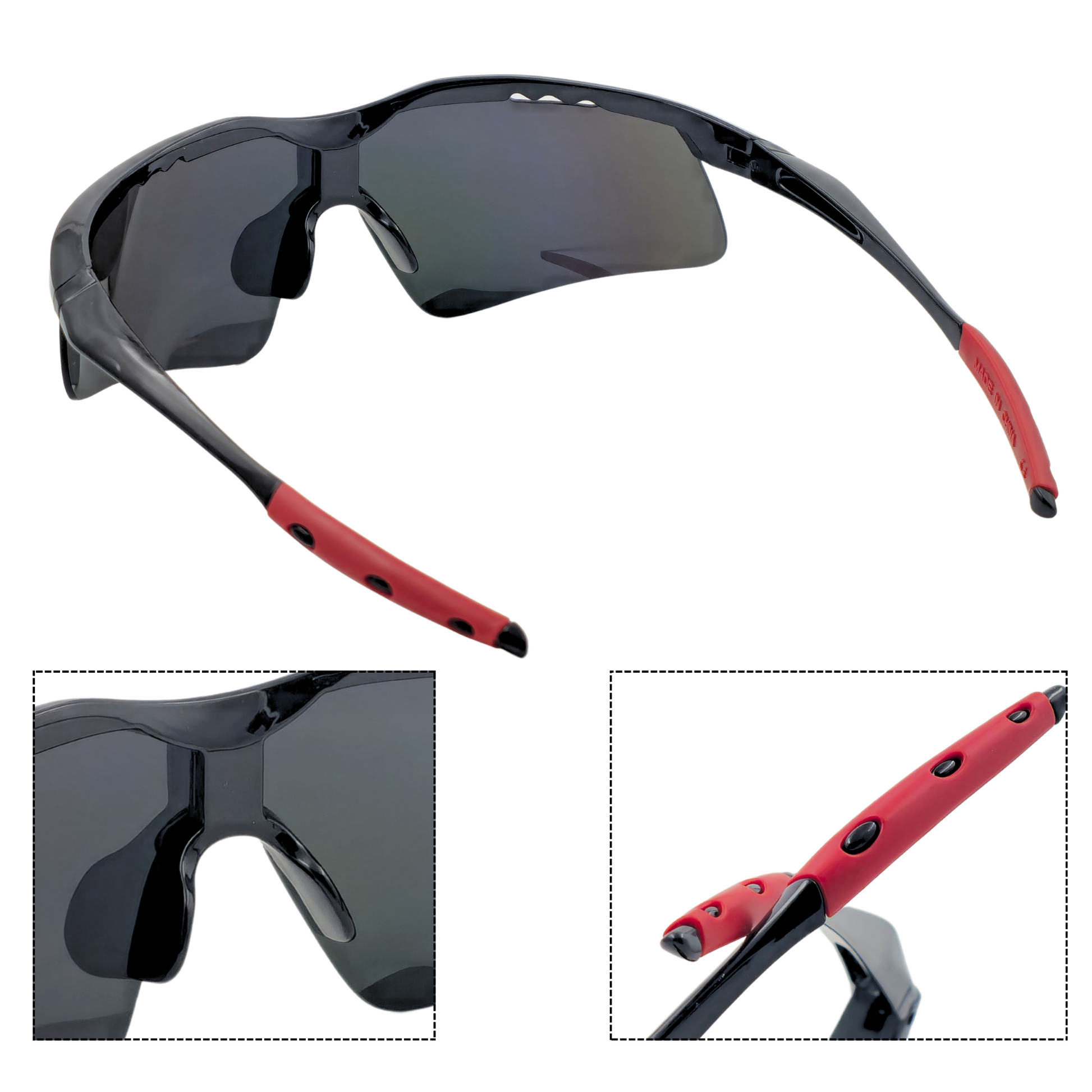 HUVORA | Cyclone Flex | Wraparound Sports Sunglasses