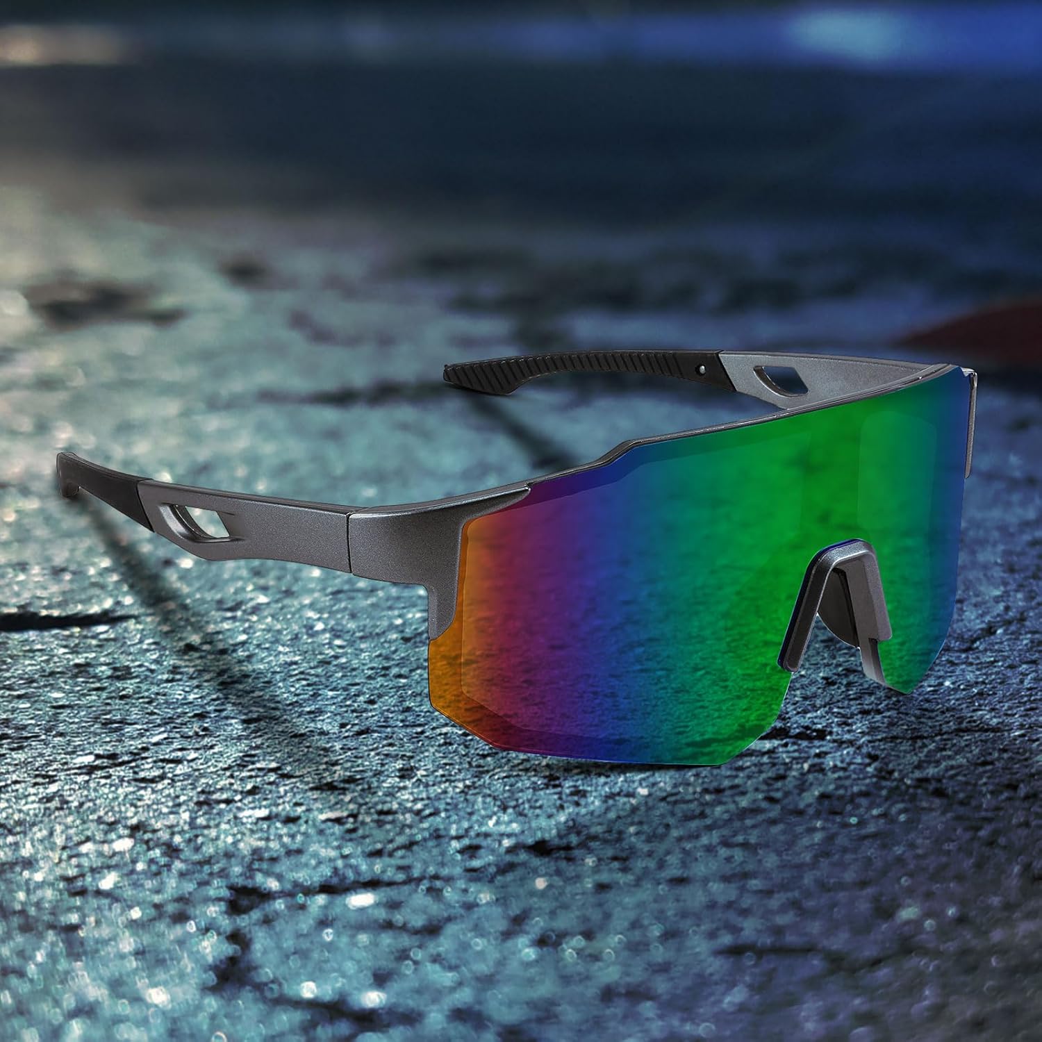 HUVORA | Jet Fusion | Acetate Sports Sunglasses