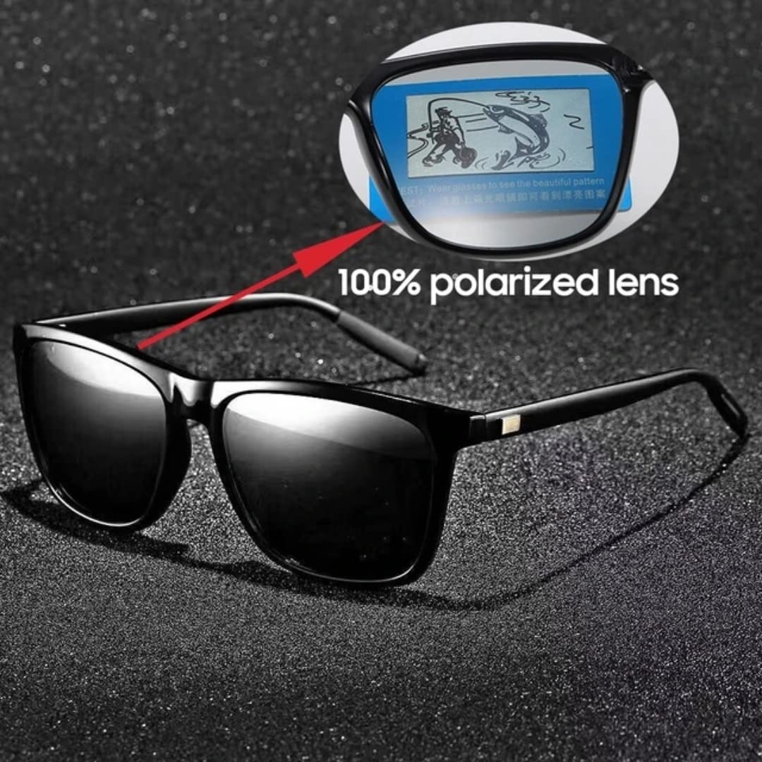 HUVORA | VIP Man | Polarized Wayfarer Sunglasses