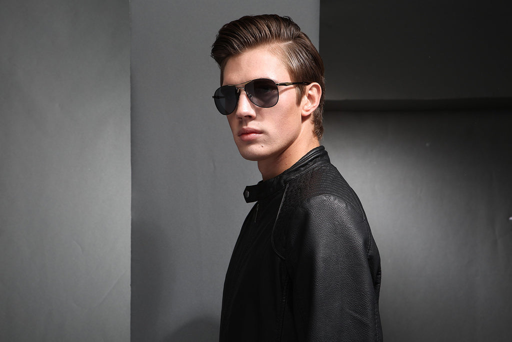 HUVORA | Air Marshal | Polarized Aviator Sunglasses
