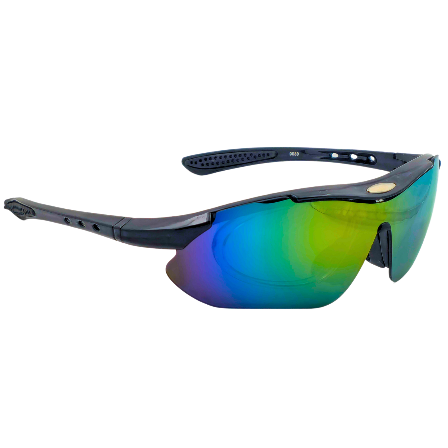 HUVORA | Strom Fire| Wraparound Sports Sunglasses with Myopia Frame