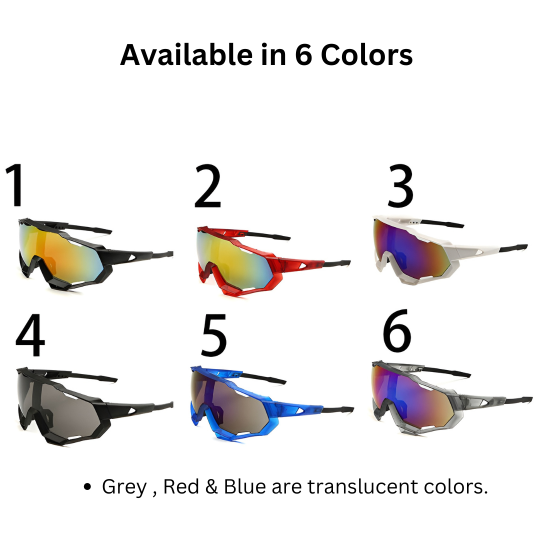 HUVORA | Storm Wrap | Wraparound Sports Sunglasses