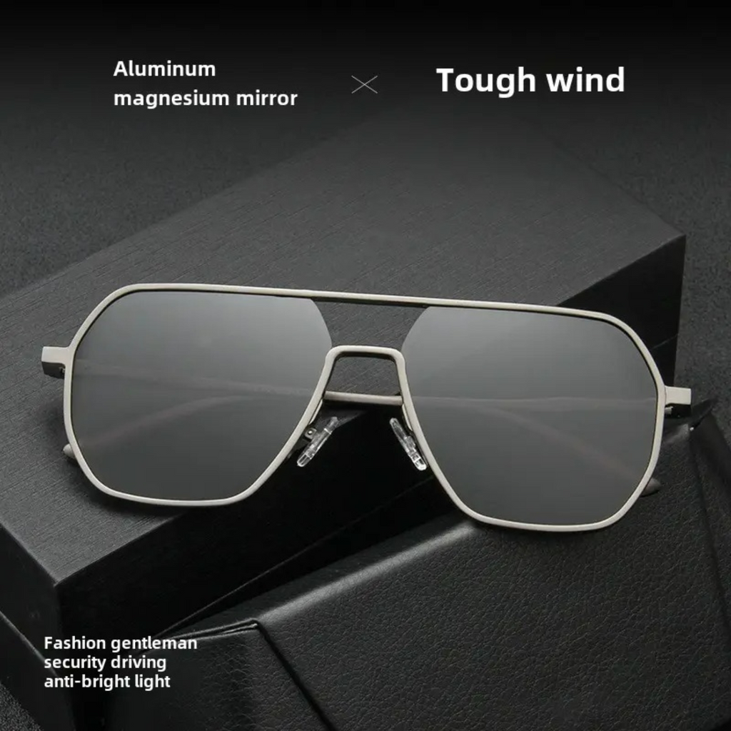 HUVORA | Hero Polarized | Polarized Square Sunglasses | Double Bridge